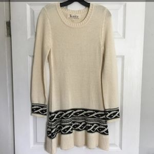 For Love and Lemons Sweater Dress SMALL